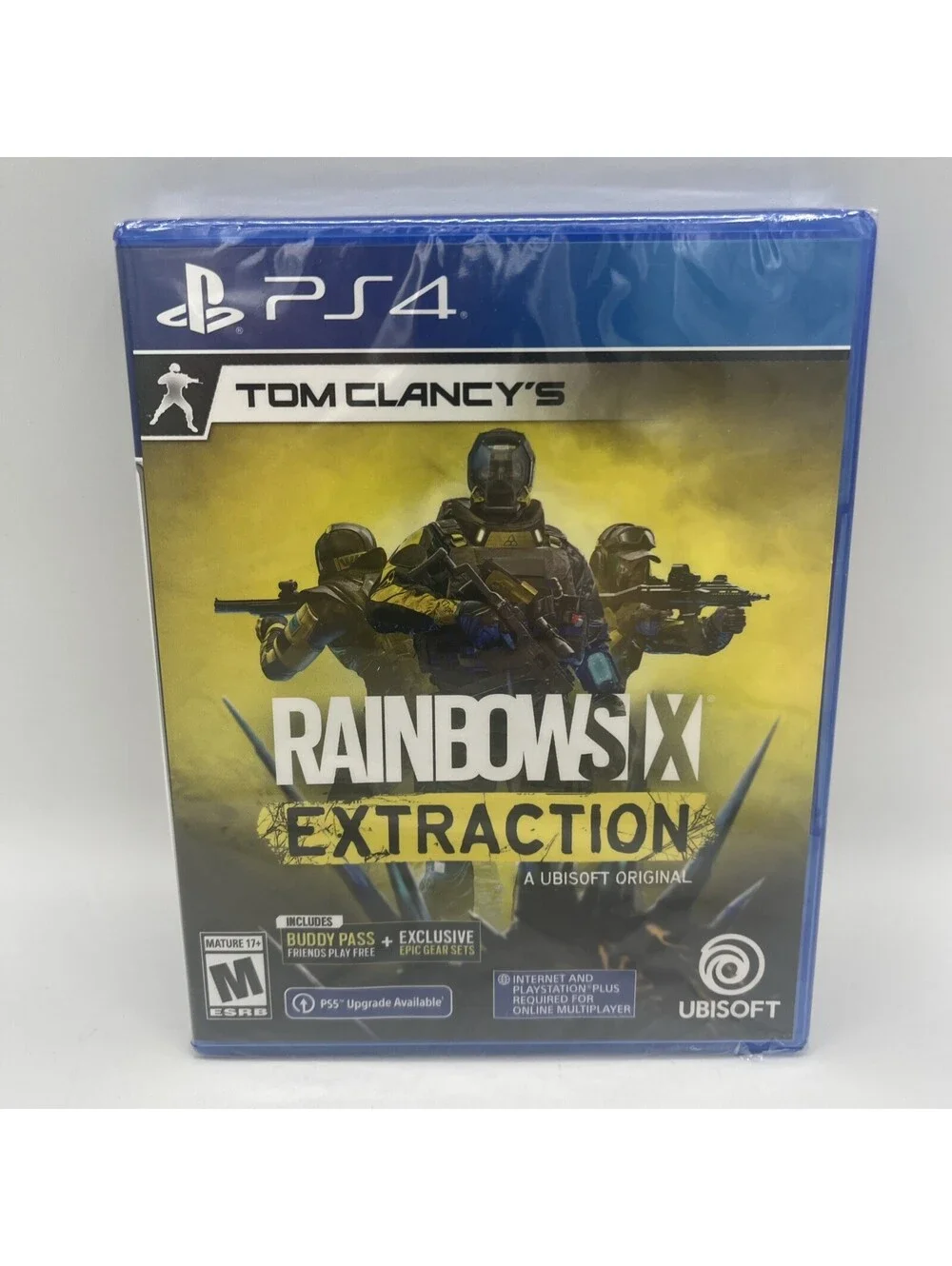 Tom Clancy's Rainbow Six Extraction for PS4 (Sony PlayStation 4 2022) New Sealed